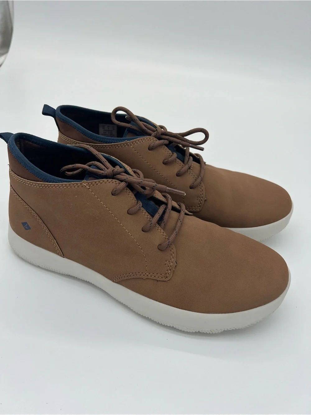 Sperry Kid’s Brown Coastal Break Chukka Lace-Up Boots size 7